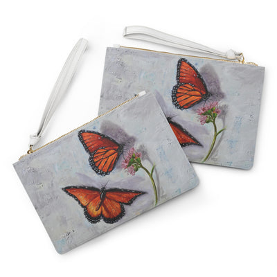Queen and Monarch Butterfly Clutch Bag