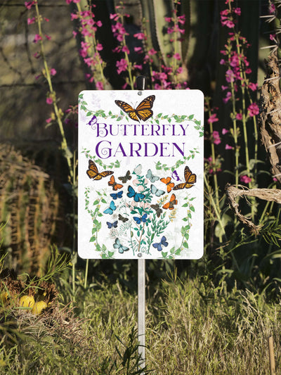 Butterfly Garden Sign