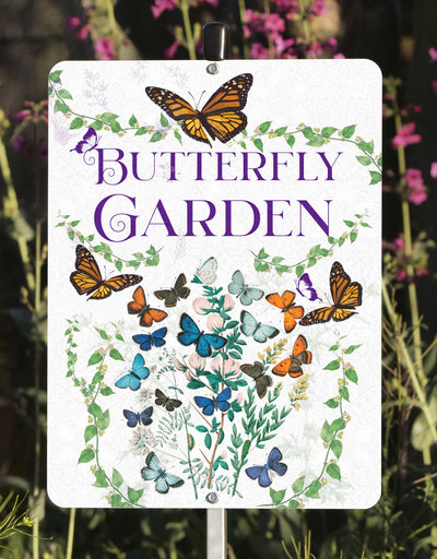 Butterfly Garden Sign