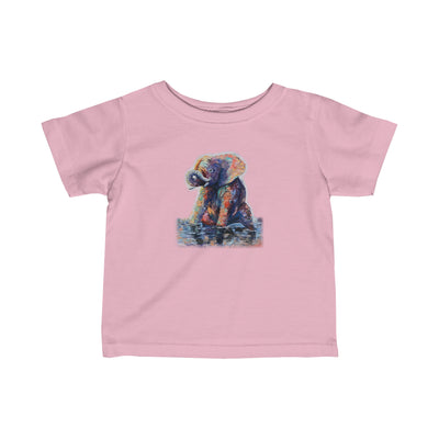 Baby Ollie the elephant, Infant Fine Jersey Tee