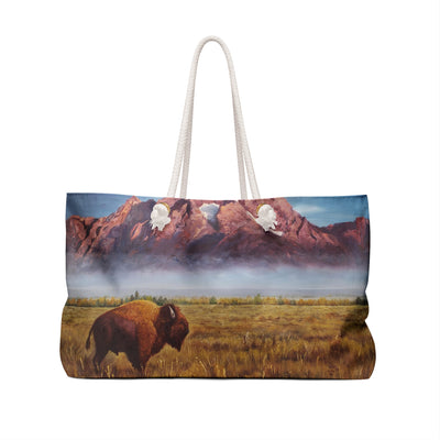 Mount Moran Bison Weekender Bag