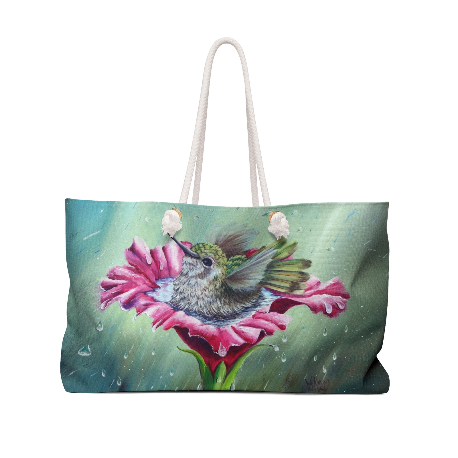 Baby Splash Hummingbird Weekender Bag