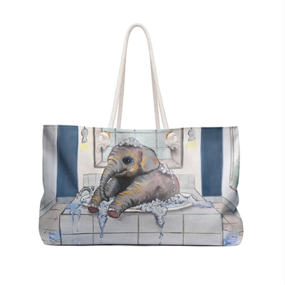 Baby Elephant Weekender Bag