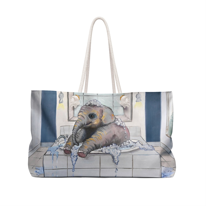 Baby Elephant Weekender Bag