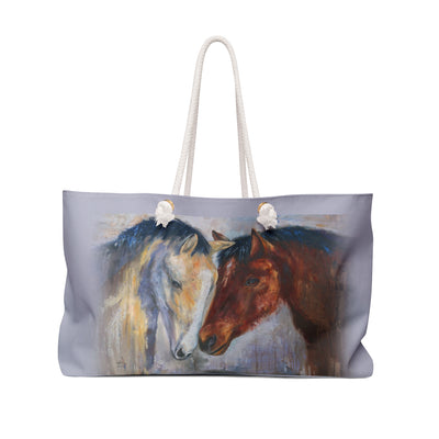 "Wild and Free" Horse Weekender Bag