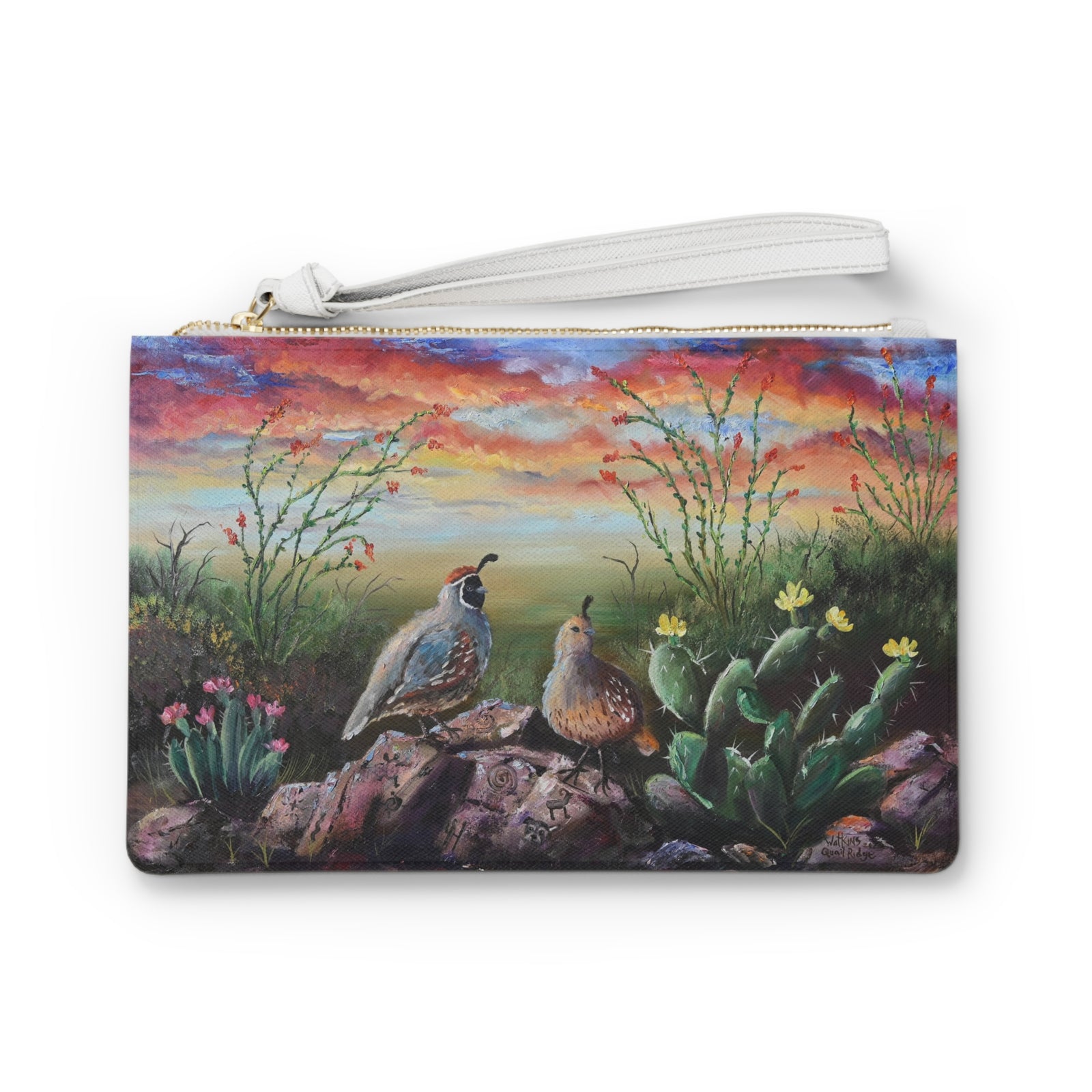 Quail Ridge Clutch Bag