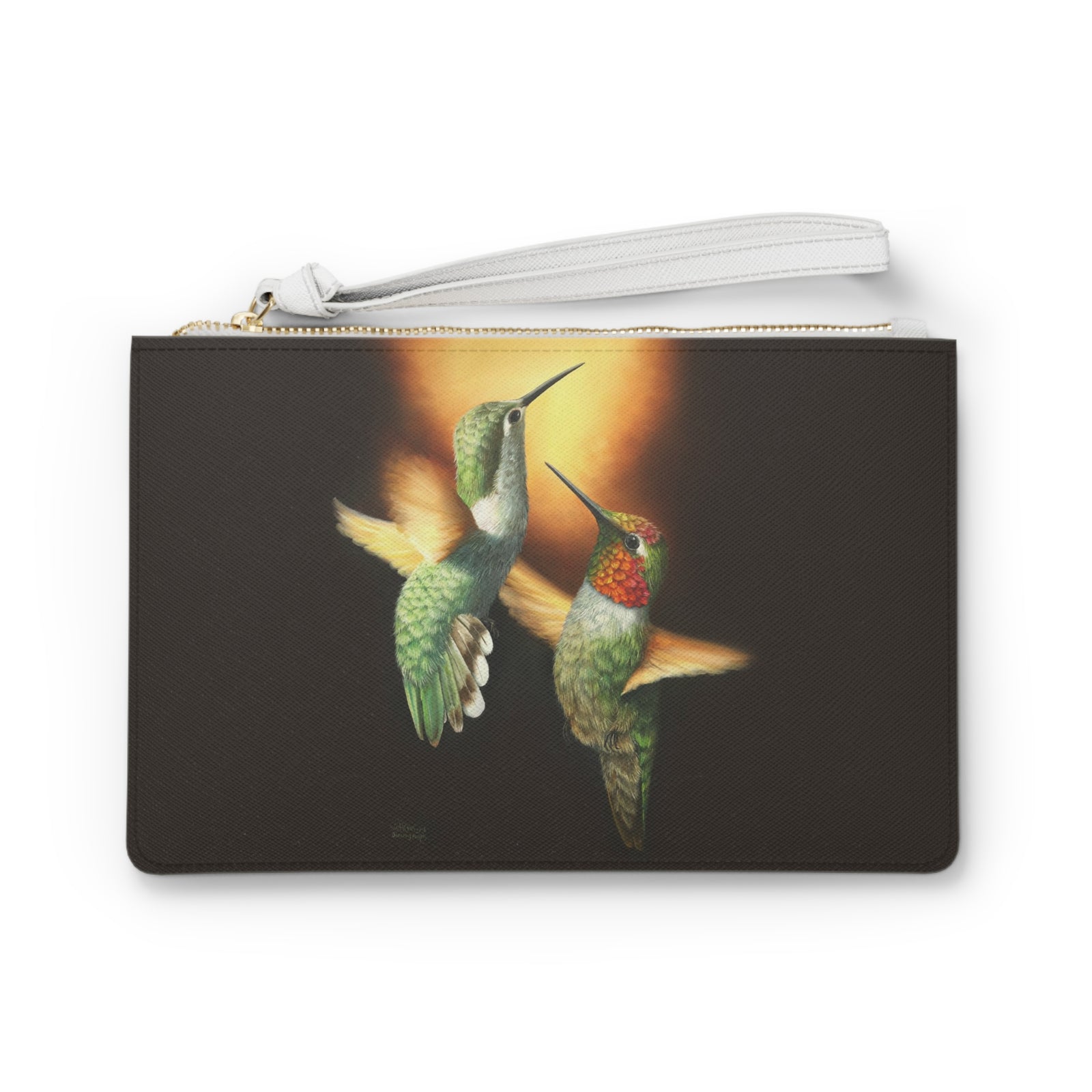 Dancing Angels Hummingbird Clutch Bag
