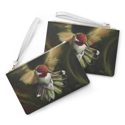 Angel in Flight Hummigbird Clutch Bag