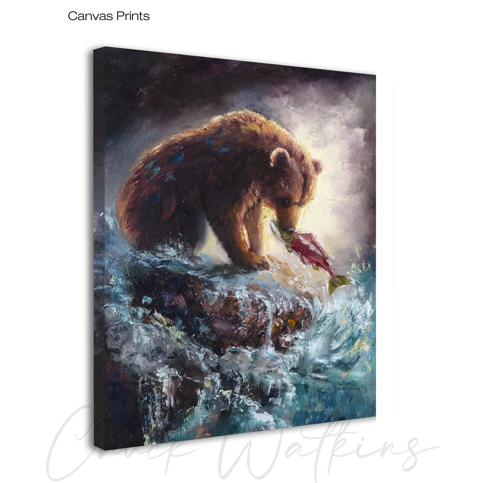 Catch of the Day, the hunting bear.