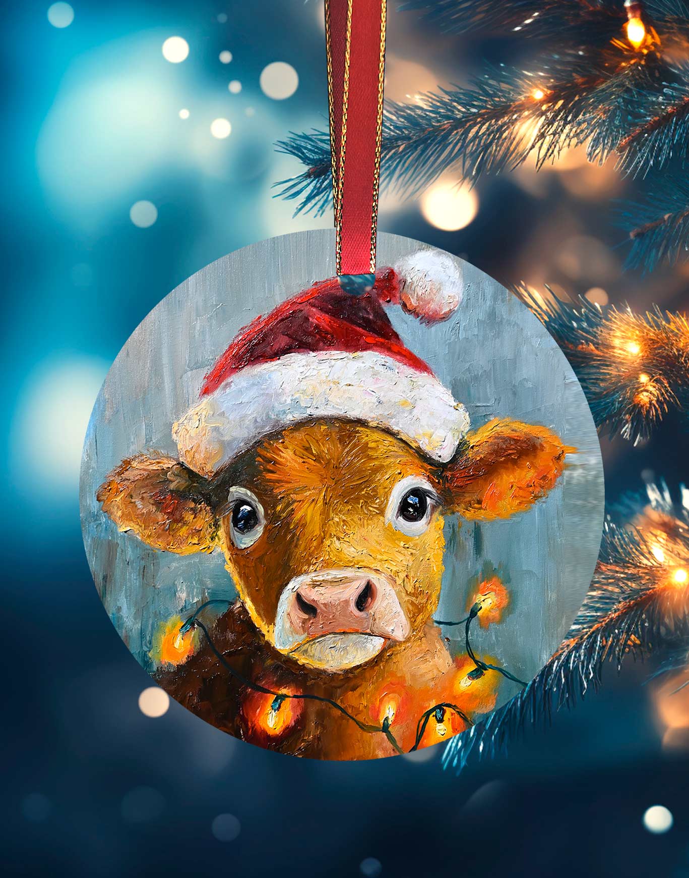 Christmas Cow