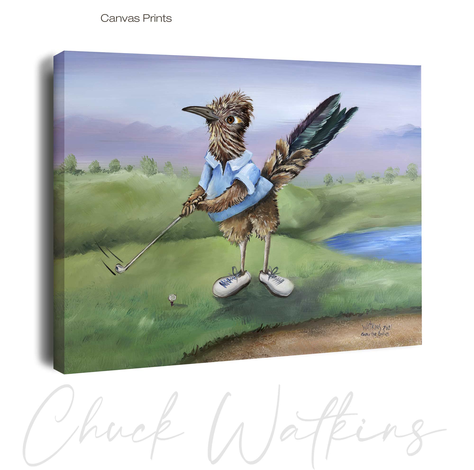 Gary the Golfing Roadrunner