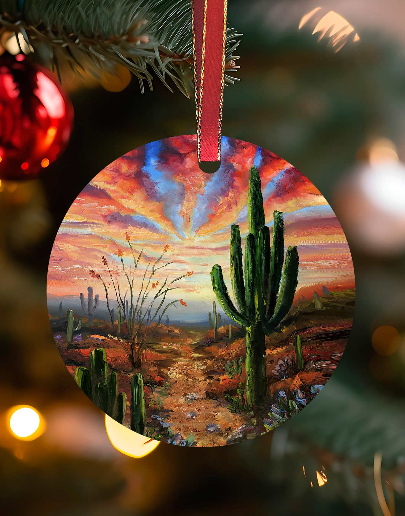 Longhorn Trail Ornament