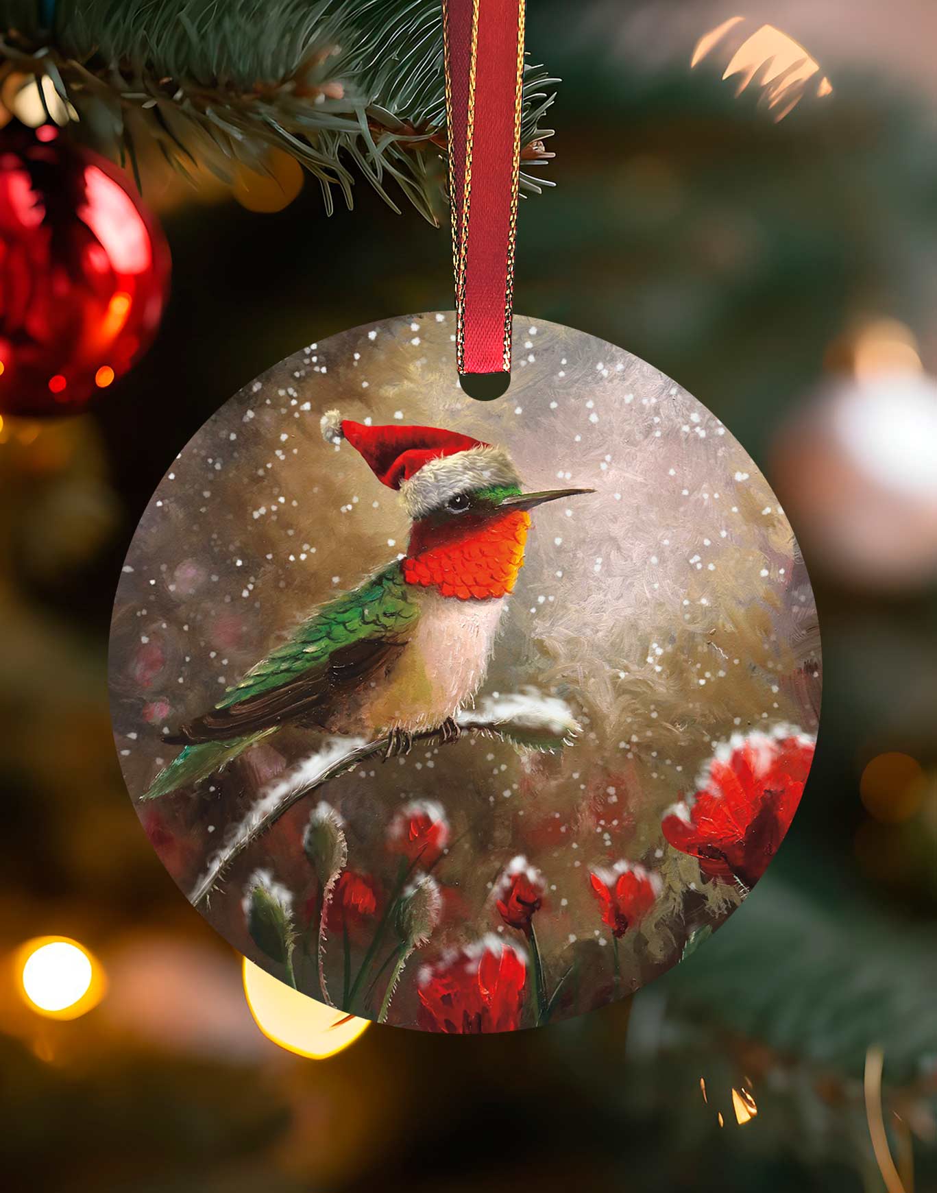 Poppy Island Ornament