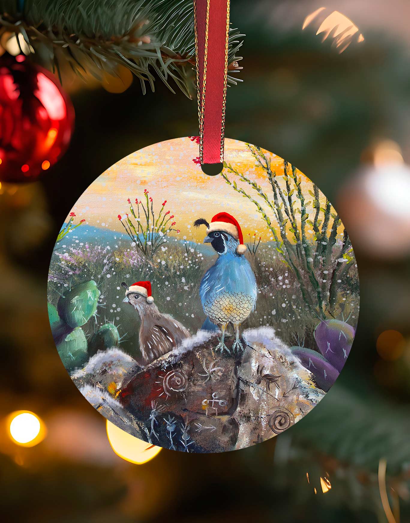 Resting Spot Santa Hummingbirds