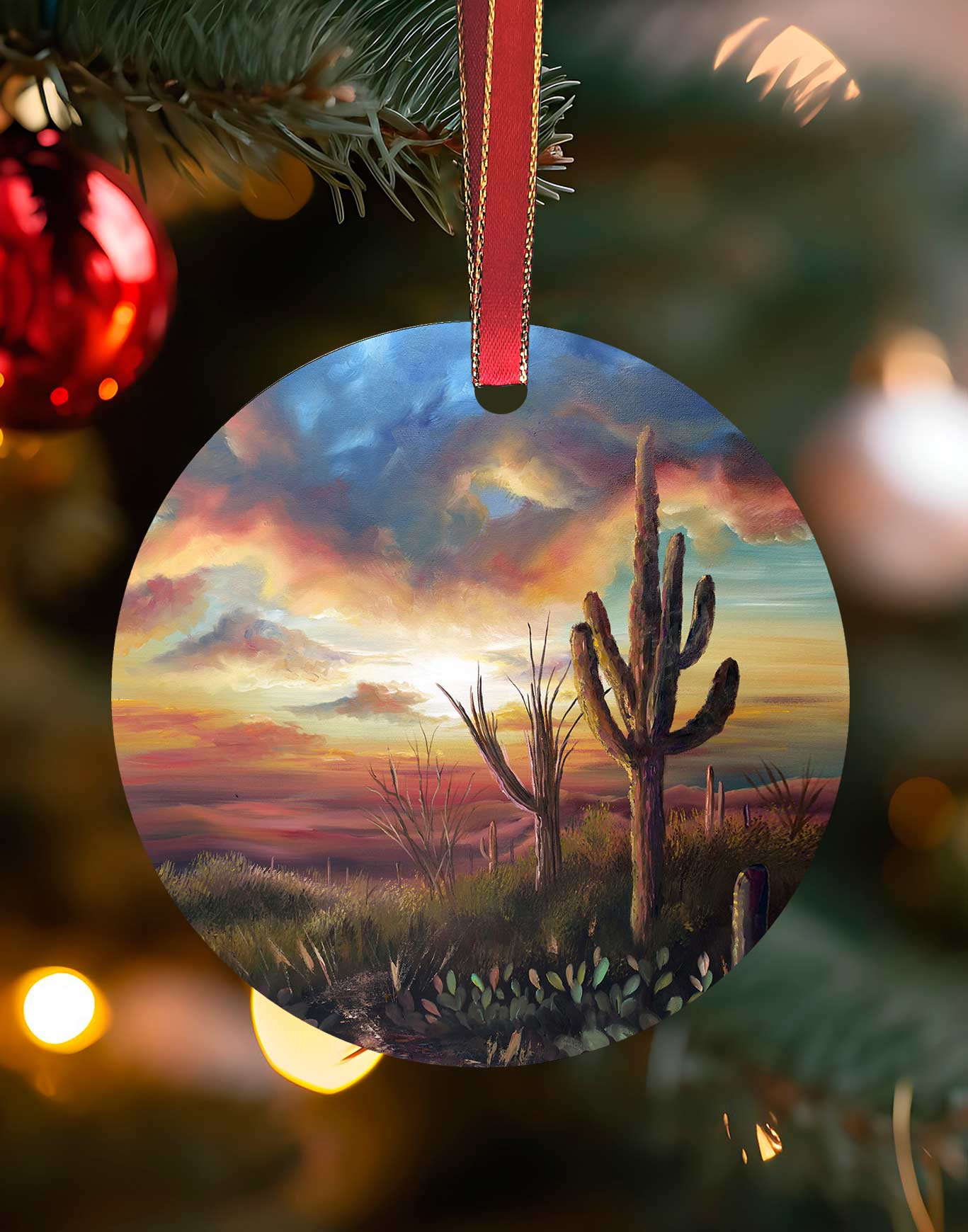 Saguaro Bones Ornament