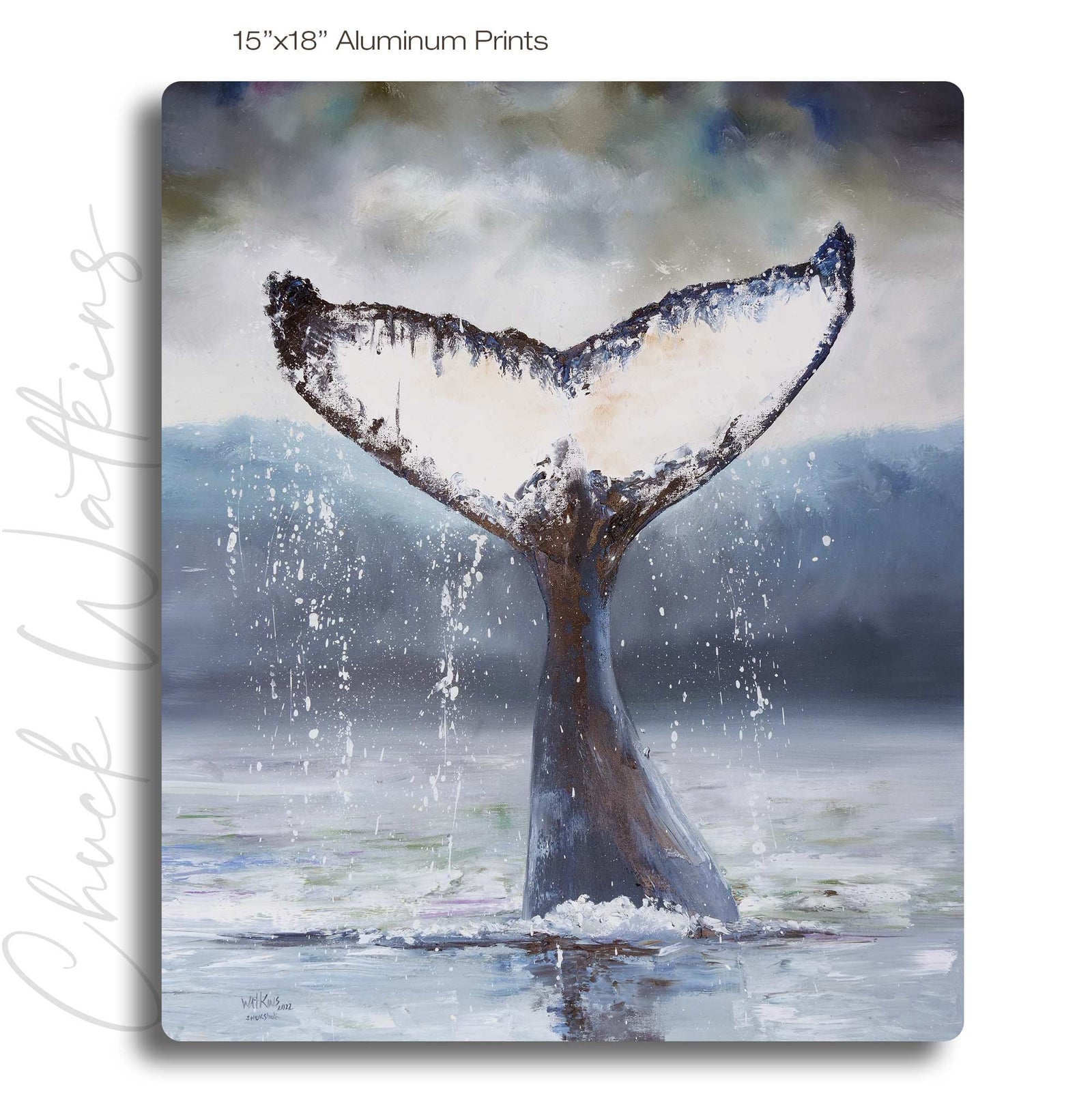 Inukshuk Aluminum 15"x18"