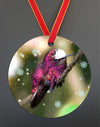 Snowcap Hummingbird Ornament By Meagan Watkins