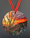 Ocotillo Sunset Ornament