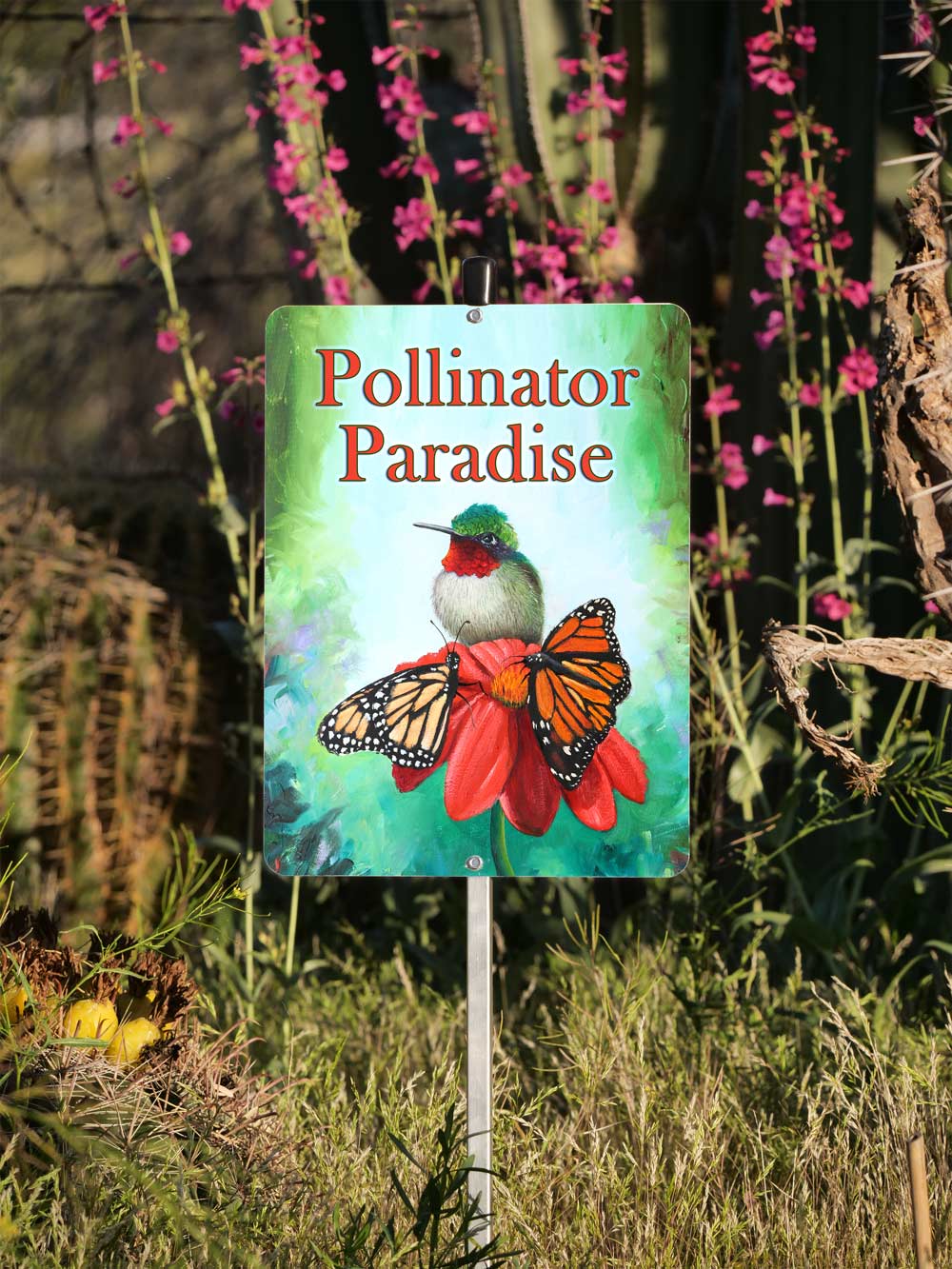 Pollinator Paradise Yard Sign