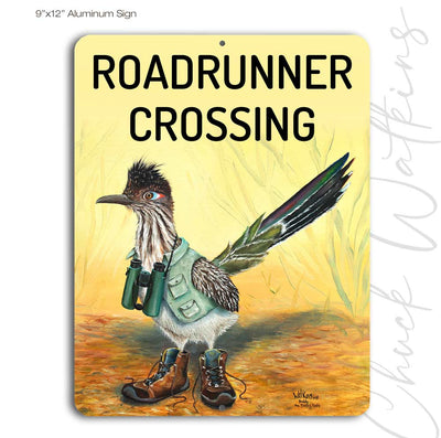 Roadrunner Crossing Sign