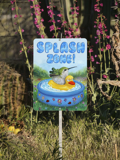 Splash Zone Sign