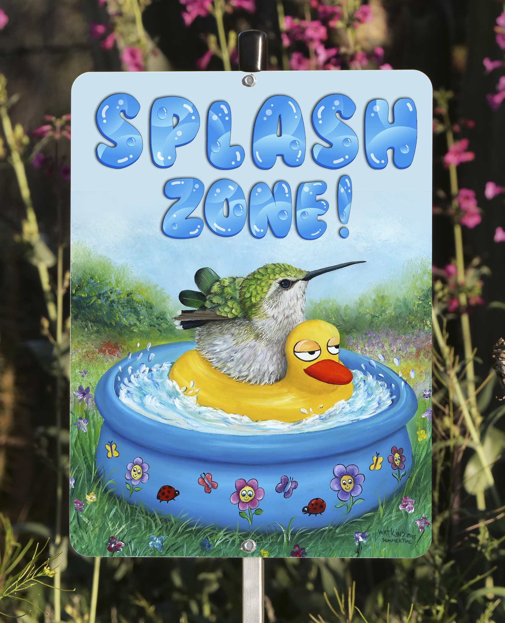 Splash Zone Sign